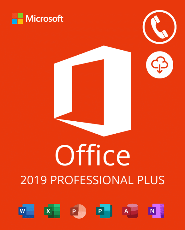 Office 2019 Professional Plus Activation key (PC) – Phone Activation